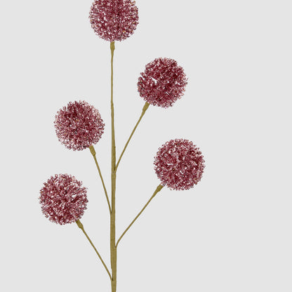 Glitter Pompom Spray Pink