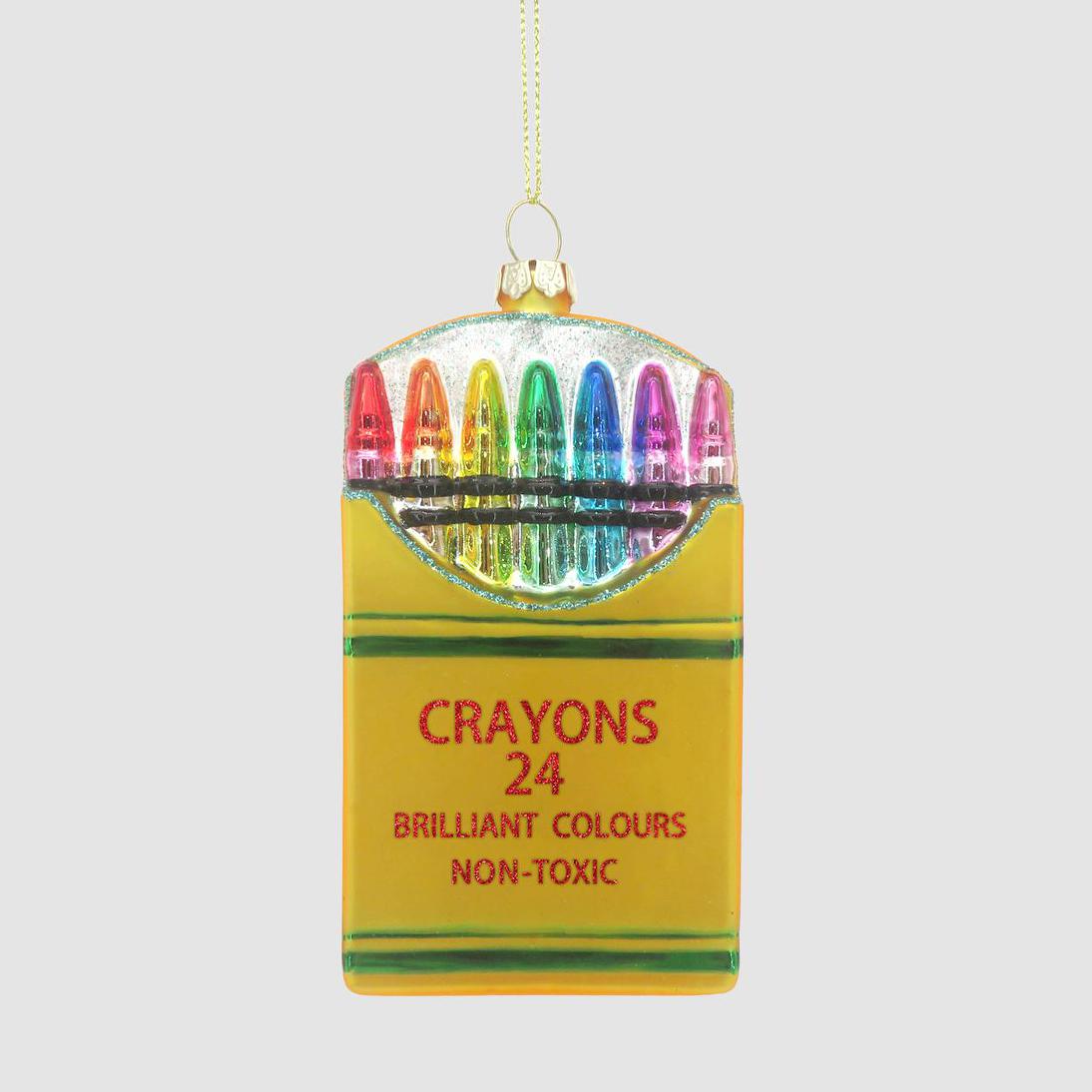 Colour Me Crazy Glass Tree Decoration