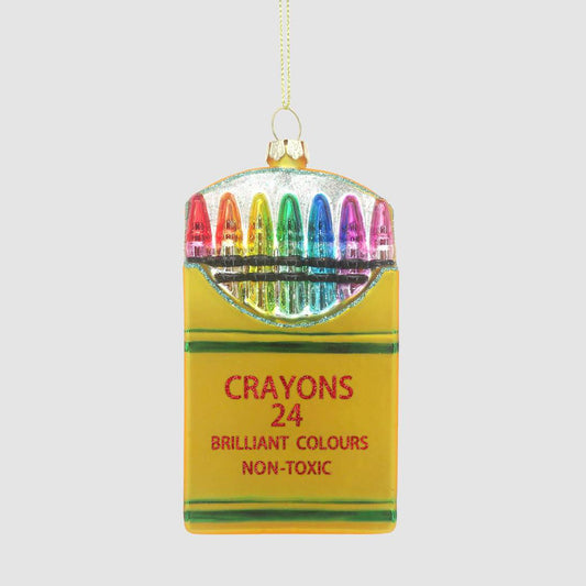 Colour Me Crazy Glass Tree Decoration