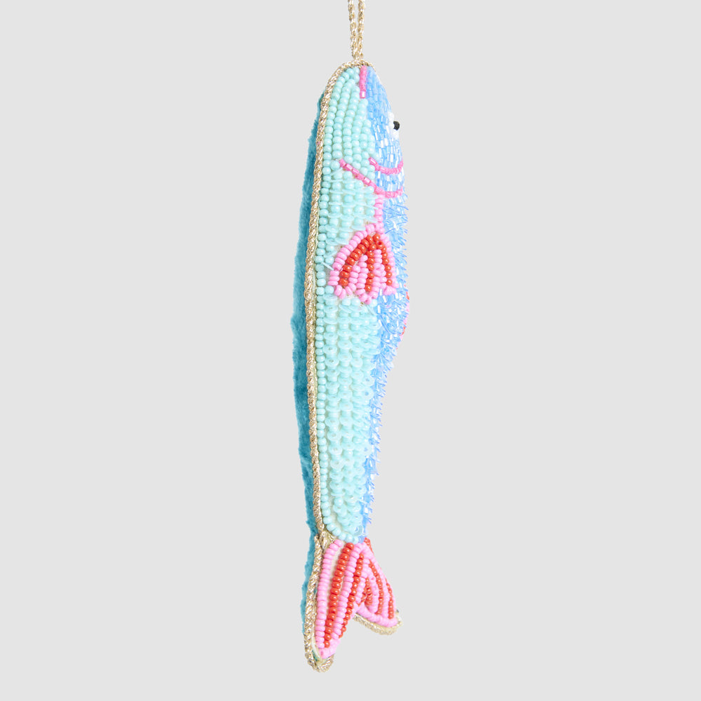 Ciao Bella Fish Decoration Blue Pink