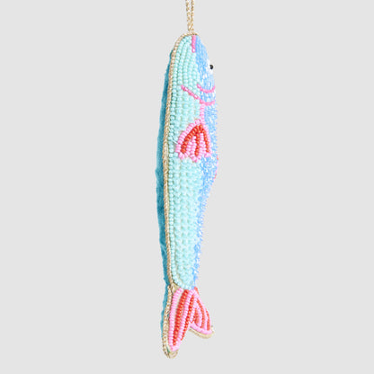 Ciao Bella Fish Decoration Blue Pink
