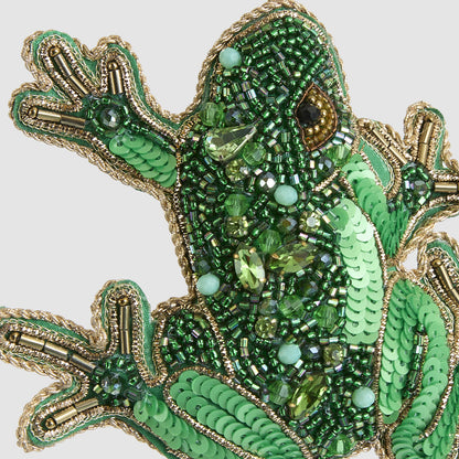 Dainty Green Tree Frog Decoration