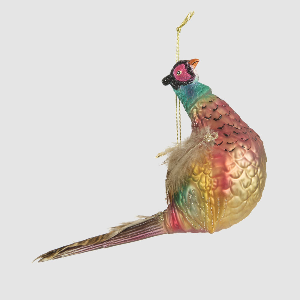 Festive Pheasant Decoration