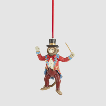 Jingles Circus Monkey Magician Decoration