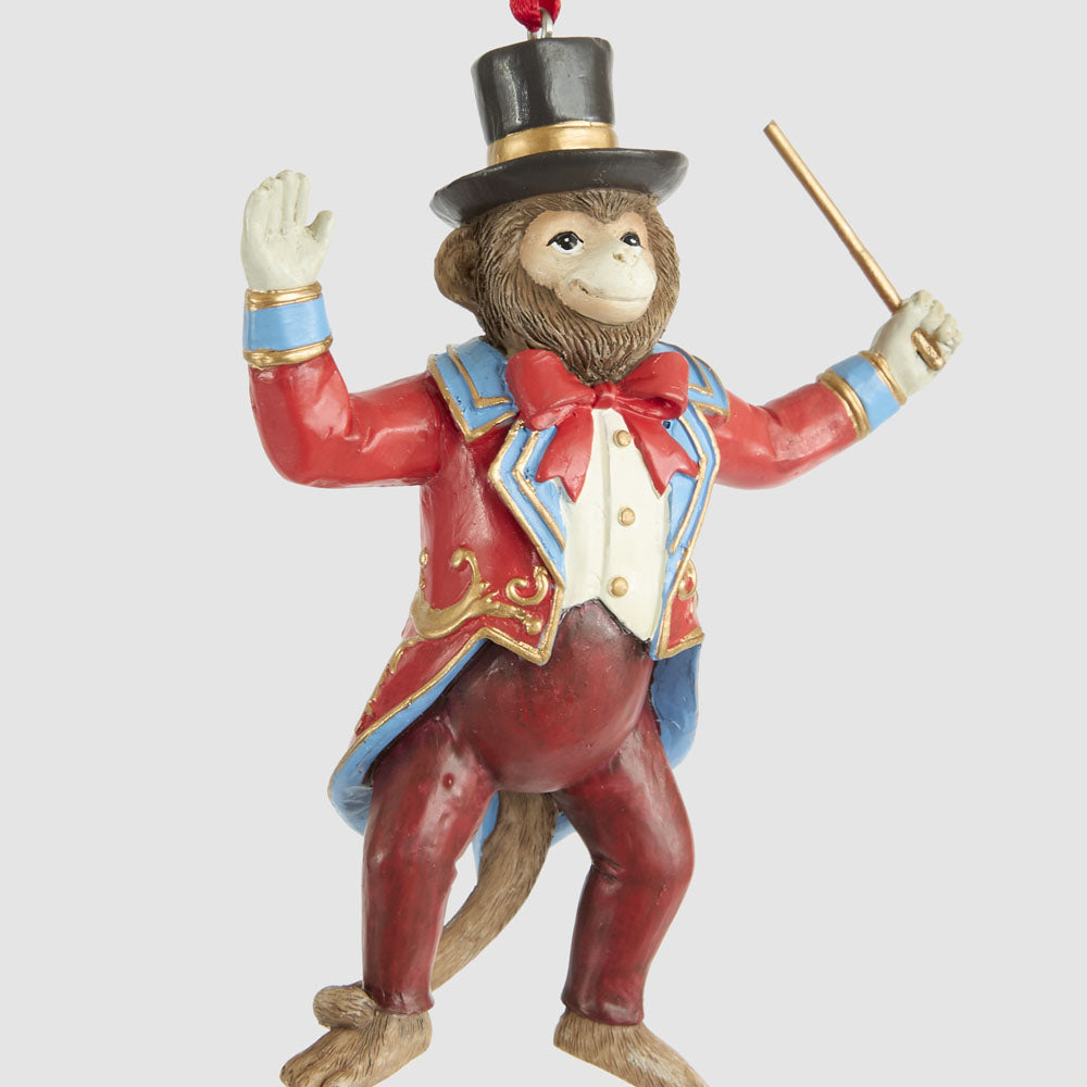 Jingles Circus Monkey Magician Decoration