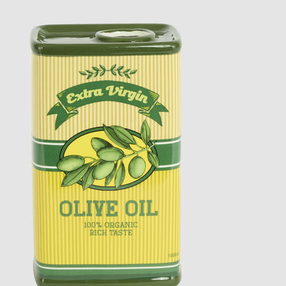 Ciao Bella Retro Olive Oil Ceramic Vase Yellow