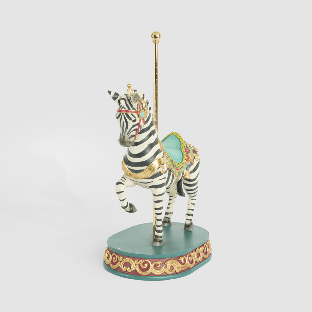 Heirloom Carousel Zebra Decor
