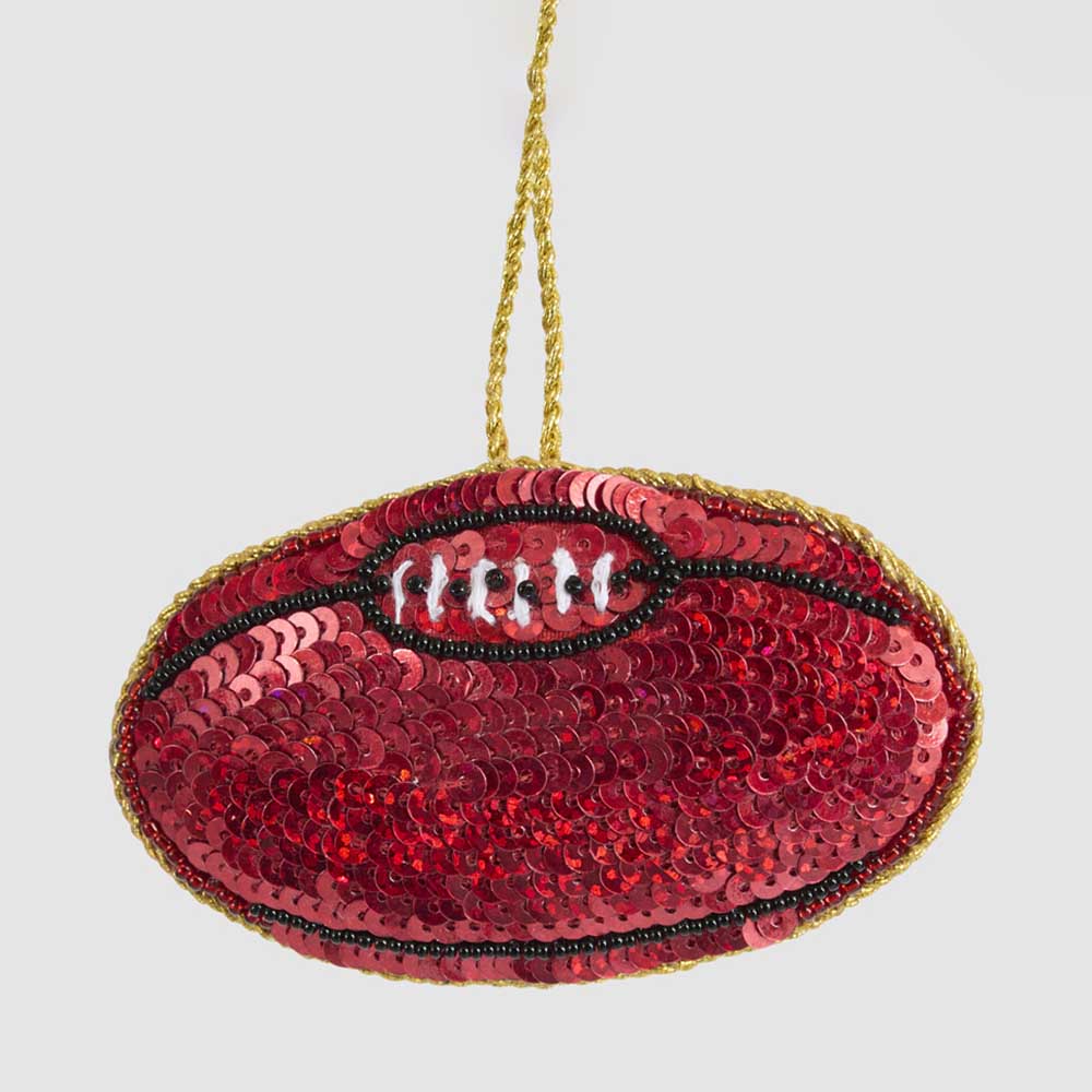 Gilbert Sequin Rubgy Ball Decoration