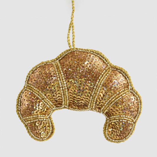 Le Croissant Sequin Decoration