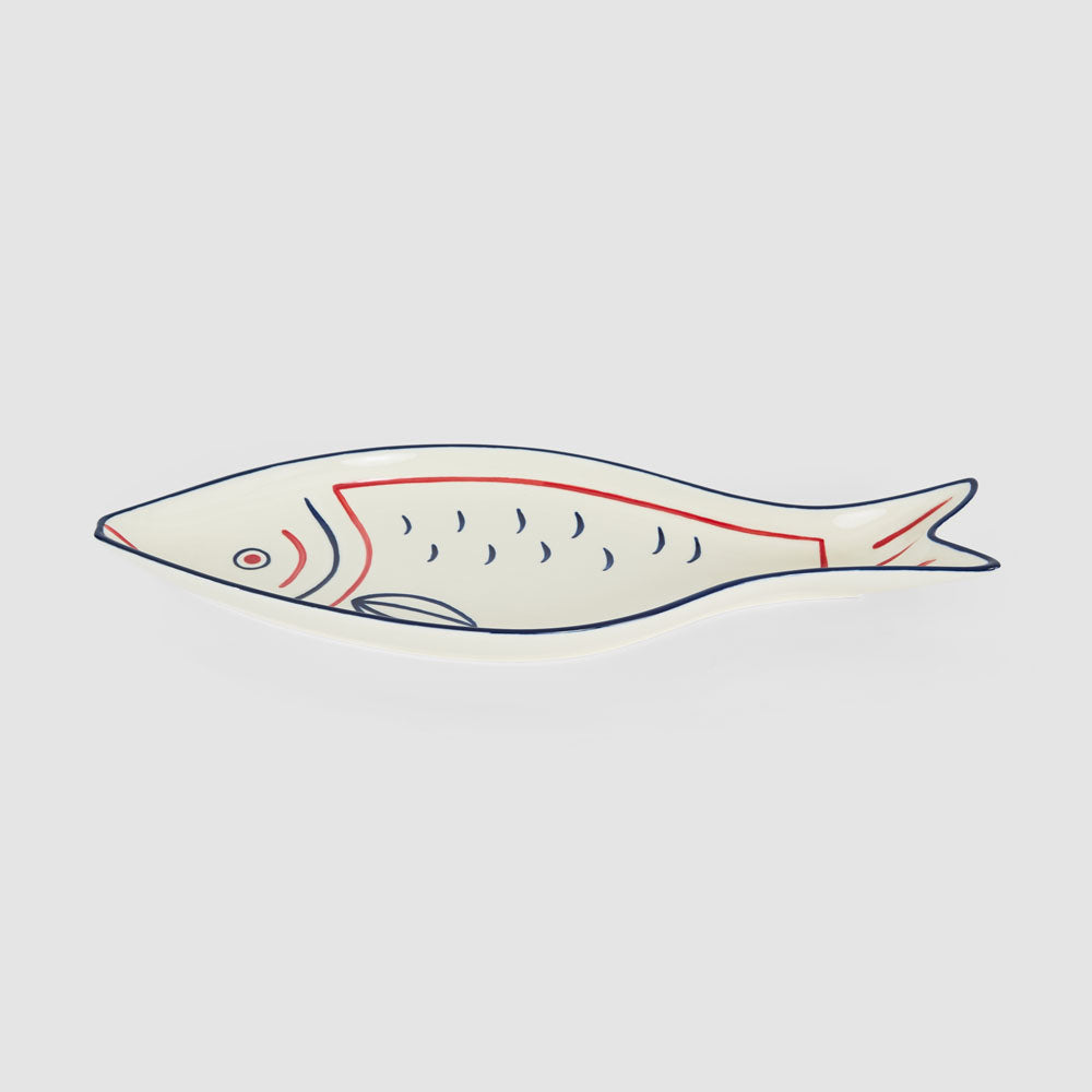 Nautical Ceramic Fish Dish