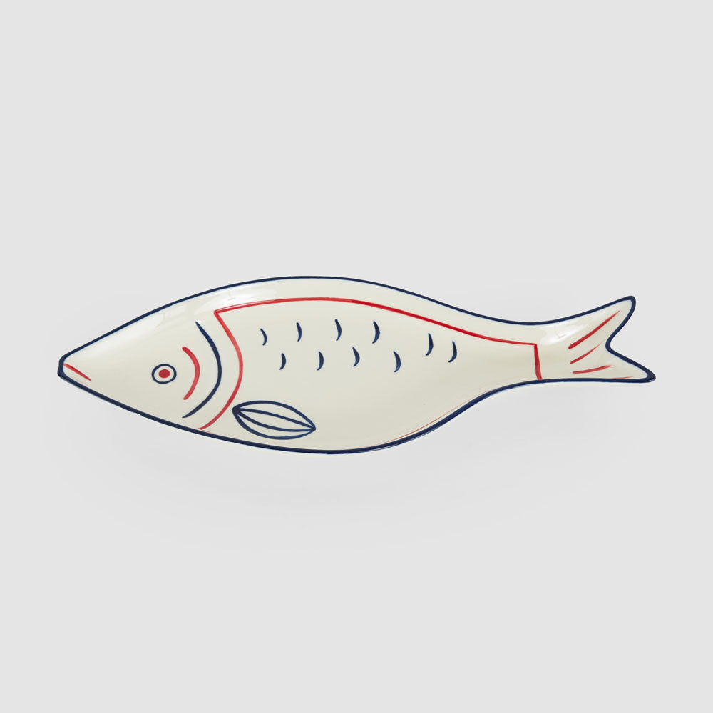Nautical Ceramic Fish Dish