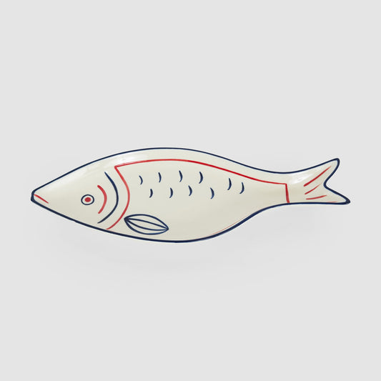 Nautical Ceramic Fish Dish