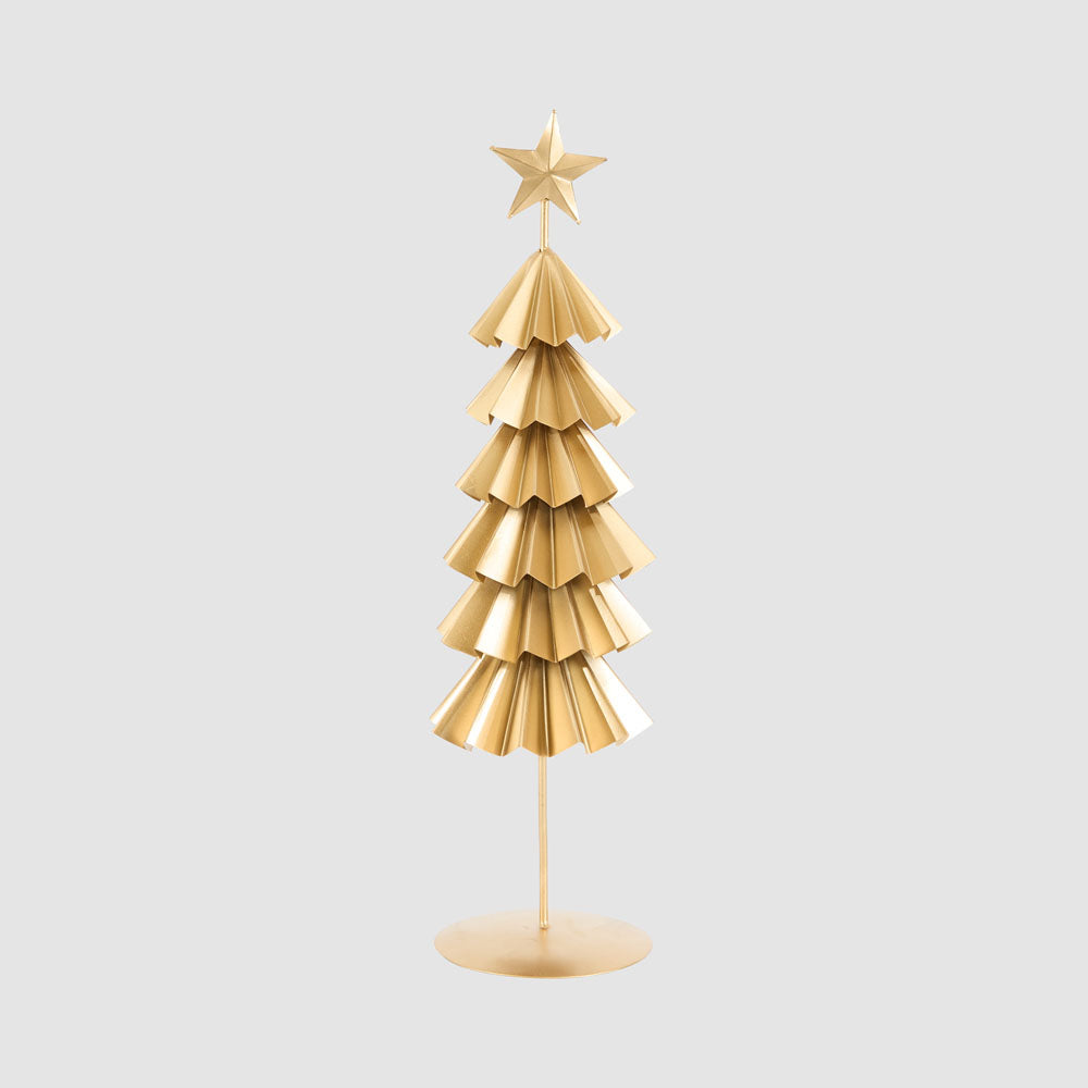 Metal Pleated Tree Large – Florabelle Living