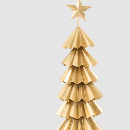 Metal Pleated Tree Large