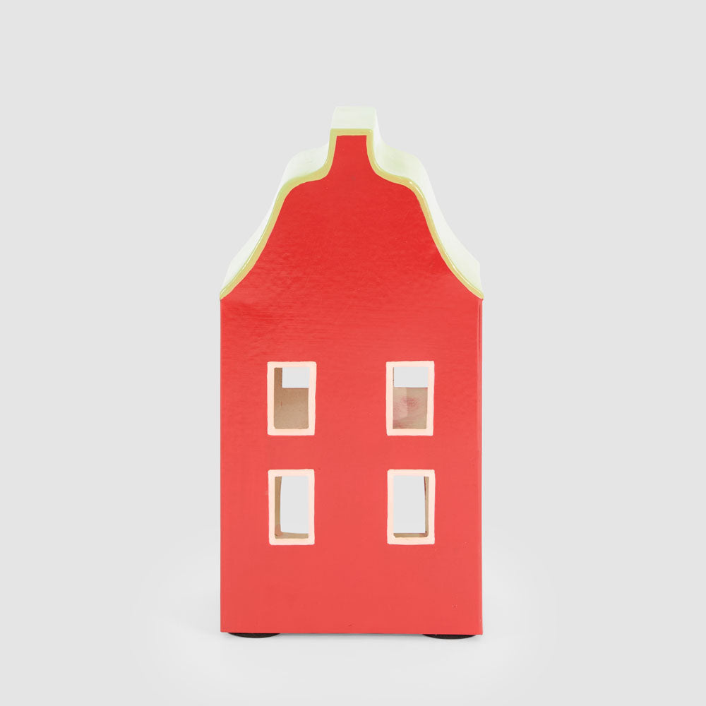 Hand Painted Metal Dutch House