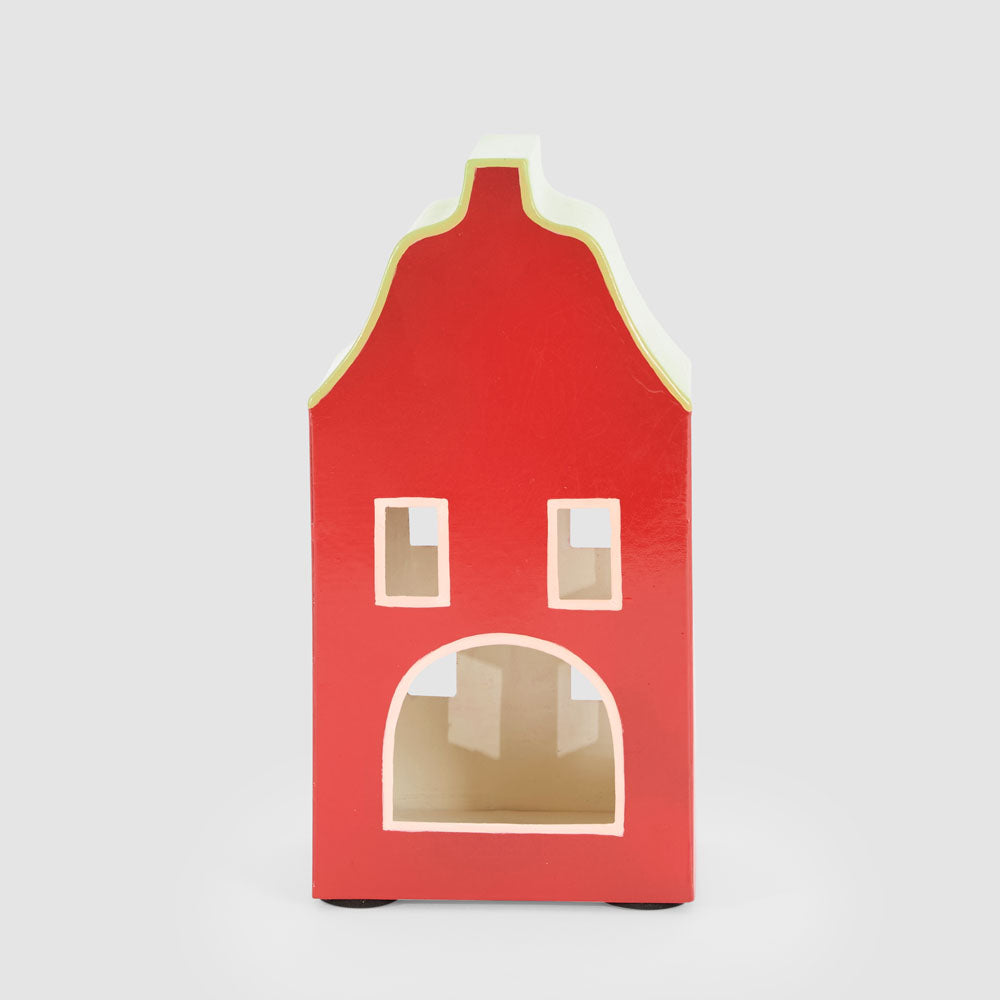 Hand Painted Metal Dutch House