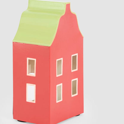 Hand Painted Metal Dutch House