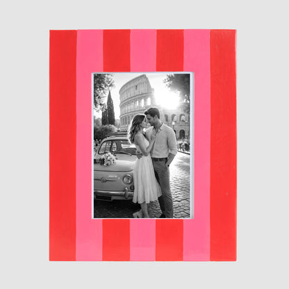 Ciao Bella Photo Frame Red & Pink