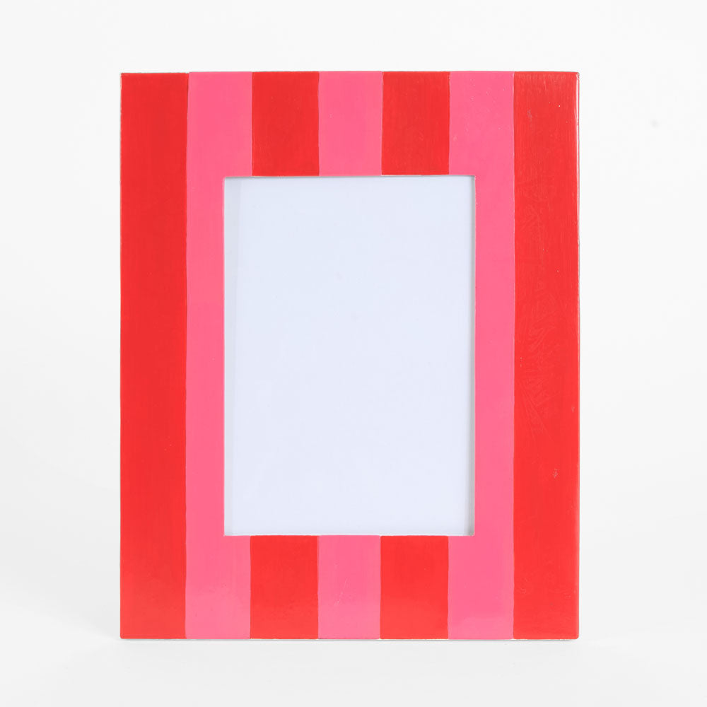 Ciao Bella Photo Frame Red & Pink