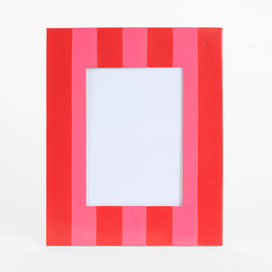 Ciao Bella Photo Frame Red & Pink