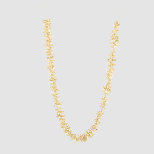 Golden Ribbon Tinsel Garland