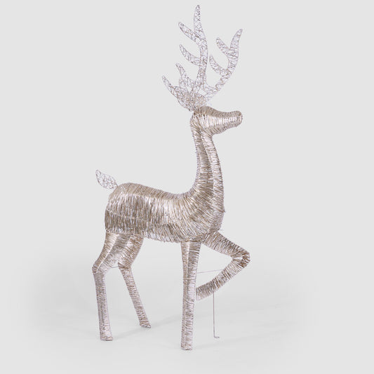 Wrapt Light Up Golden Reindeer Medium