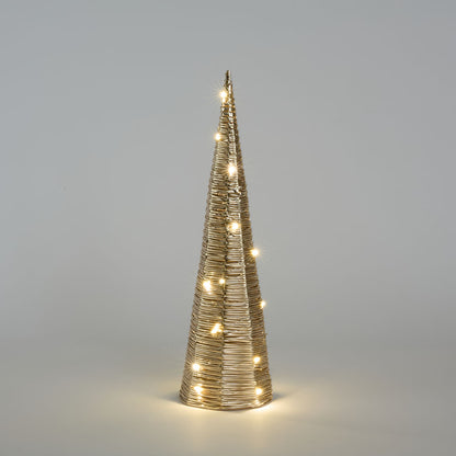 Wrapt Light Up Cone Tree Small