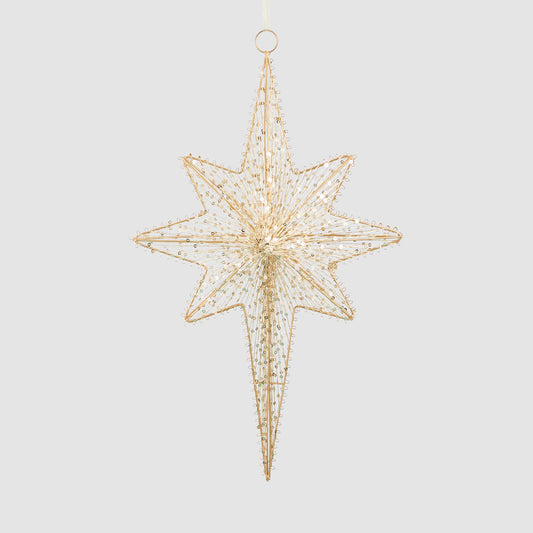 Polaris Golden Star Decoration