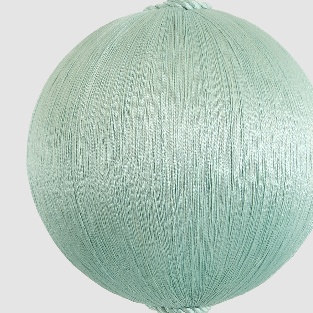 Silk Bauble Medium Light Blue