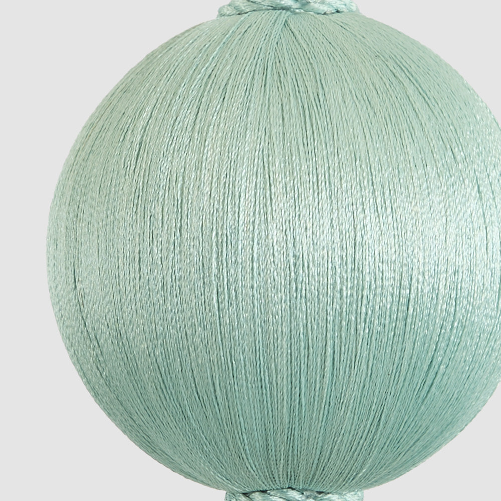 Silk Bauble Small Light Blue
