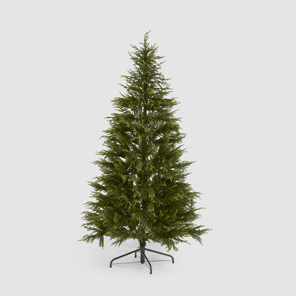 Soft-Touch Light Up Christmas Tree 210cm with 450 LED with Foot Pedal