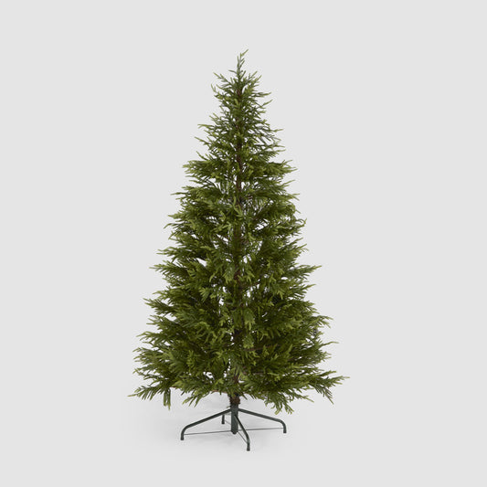Soft-Touch Light Up Christmas Tree 210cm with 450 LED with Foot Pedal