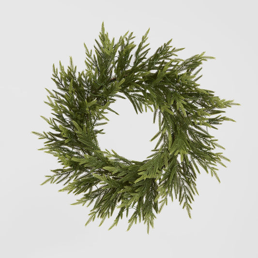 Soft-Touch Light Up Wreath 60cm