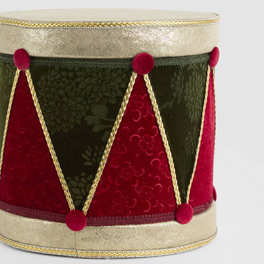 Luxe Velvet Drum Small