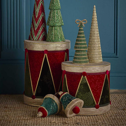 Luxe Velvet Drum Small