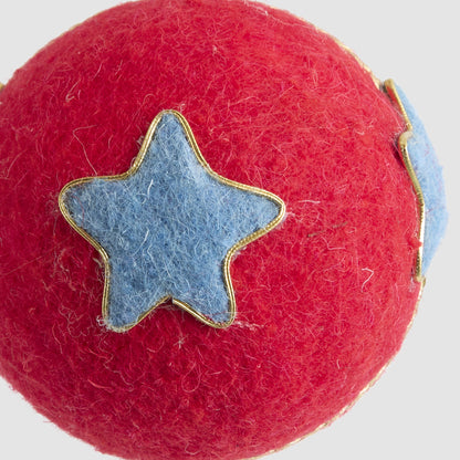 Carnival Star Felt Bauble