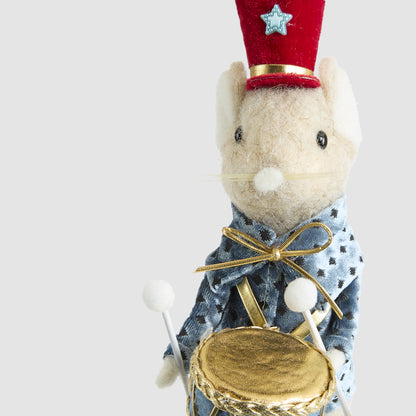 Little Drummer Mouse Decoration