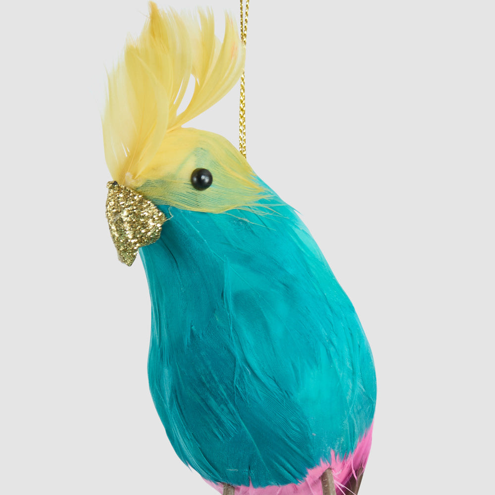 Efina Hanging Budgie Teal