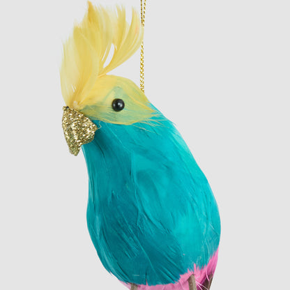 Efina Hanging Budgie Teal