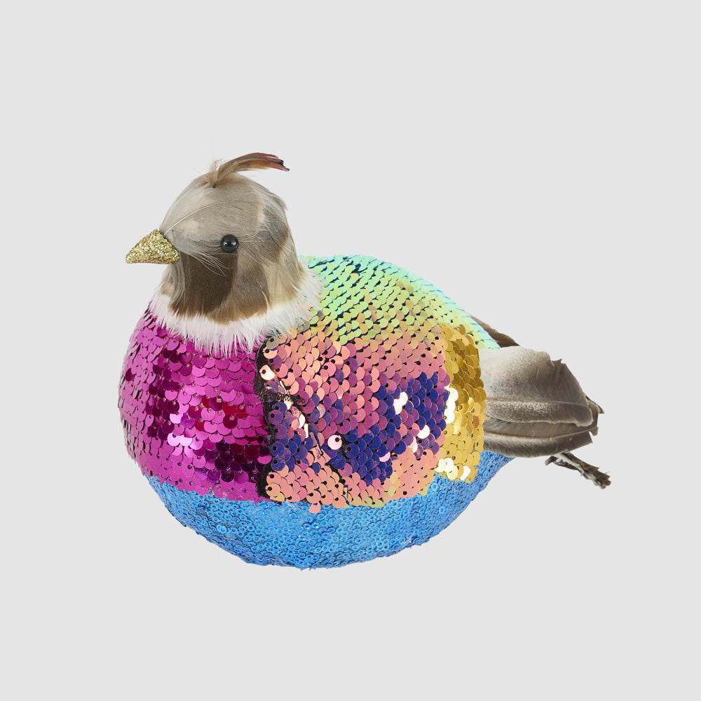 Sequin Quail Pink