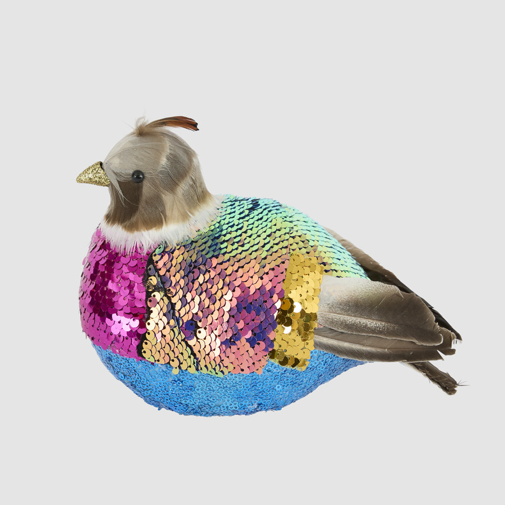 Sequin Quail Pink