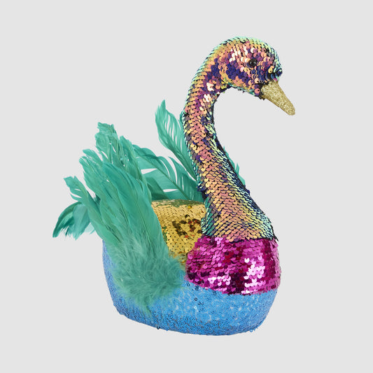 Shackles Sequin Swan Green Multi