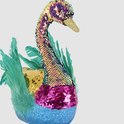 Shackles Sequin Swan Green Multi