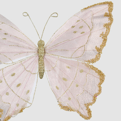 Jasmir Clip on Butterfly Pink