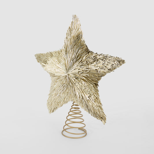 Starry Tree Topper Gold