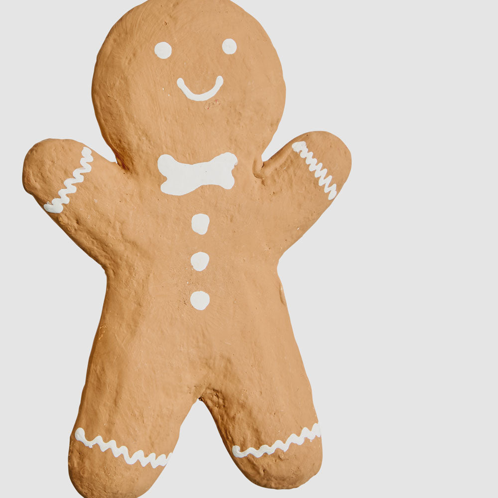 Mache Gingerbread Man Decoration