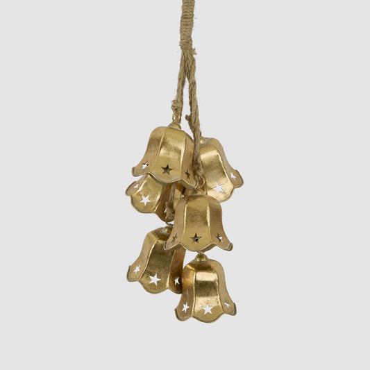 Golden Bloom Hanging Bell Bunch