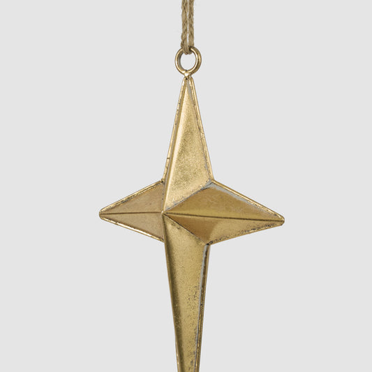 Golden Northern Star Decoration Small