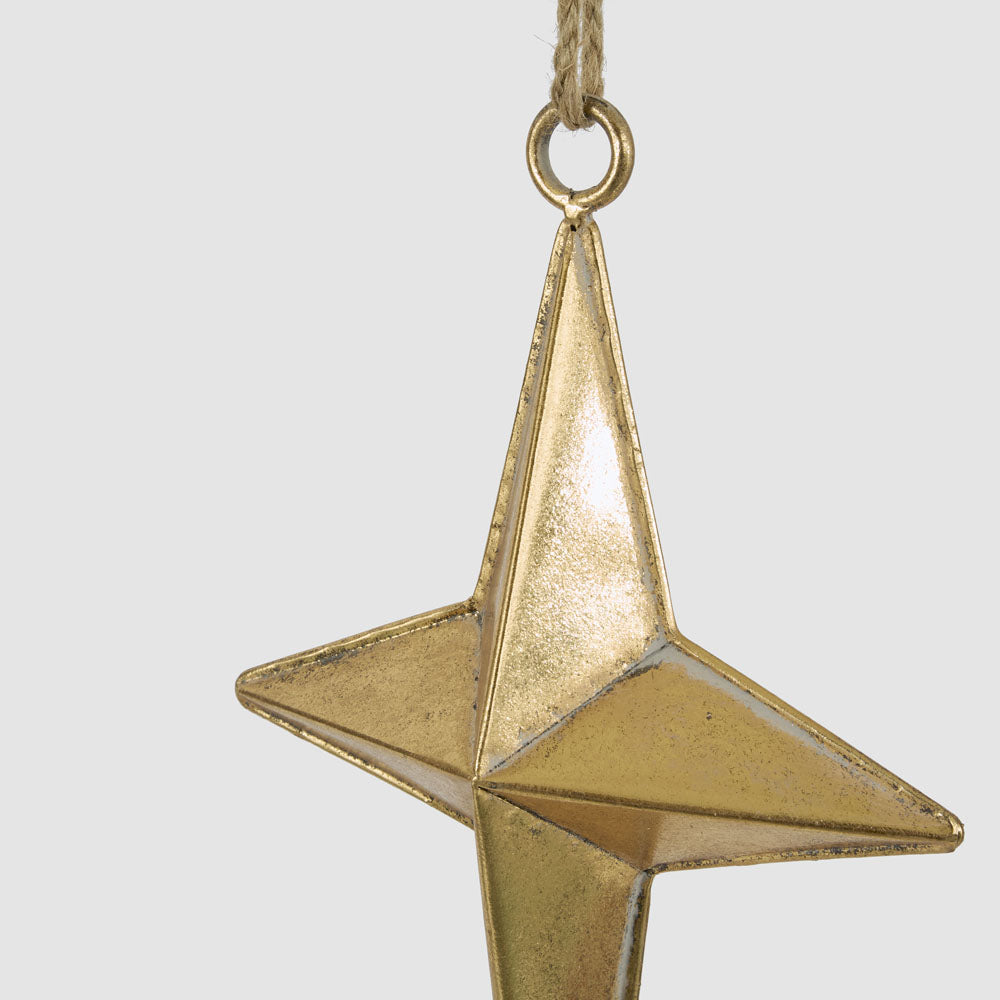 Golden Northern Star Decoration Small