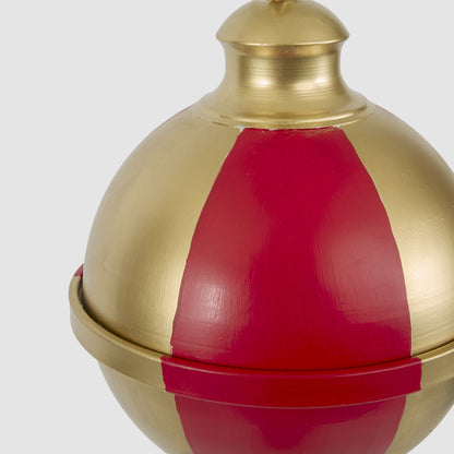 Melody Bell Red & Gold 20cm